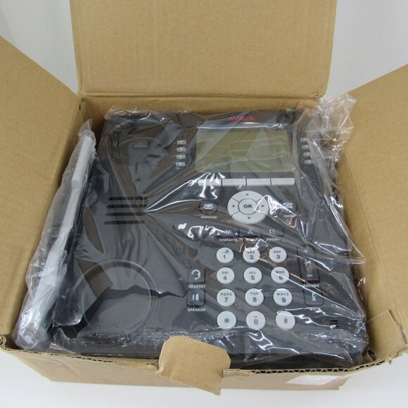 Avaya 9308 IP Phone Charcoal Gray 700480585 Components No Power Supply New - Picture 2 of 5